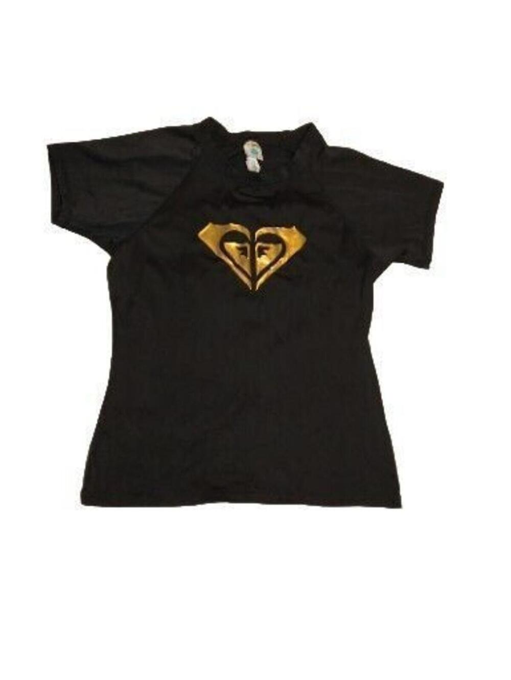 Roxy T-Shirt Girl Whole Hearted Swimming Y2K Size XL